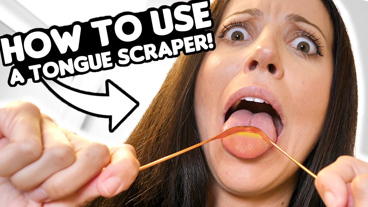 How To Use A Tongue Scraper 👅 (plus gagging tips) 