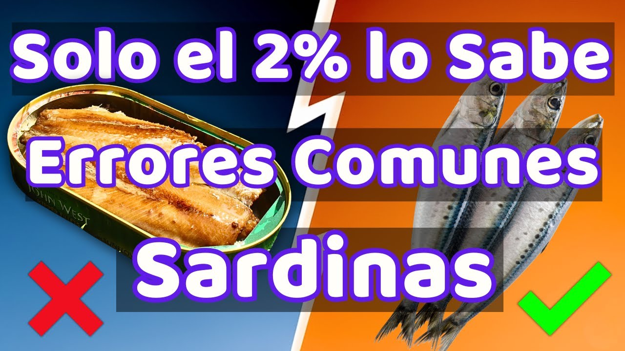 Solo el 2% Conoce Esto: Errores Comunes con las Sardinas que Conviene Evitar