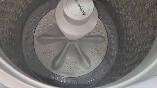 Samsung washing machine  model: WA44A3205AW first use and review. Net Worth