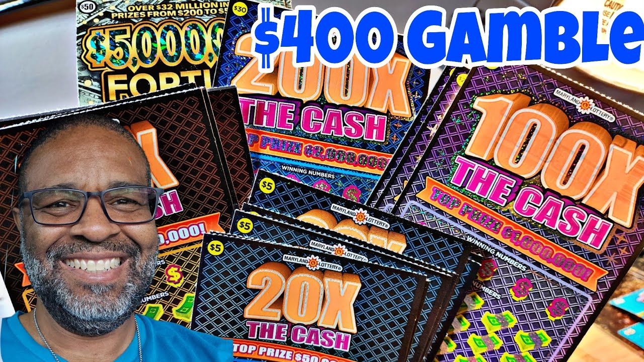 I tried $400 in X series Md Lottery Scratch Off Tickets #scratchers 