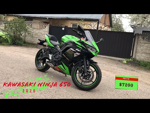Мотопідбір. Огляд Kawasaki Ninja 650 2020 року. Класний стан по