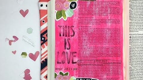 Gelatos Process Video using Illustrated Faith "This is Love" Devotional Kit