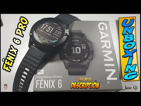 Garmin Fenix 6 Pro Unboxing Review - The Best Garmin and the most complete  - YouTube