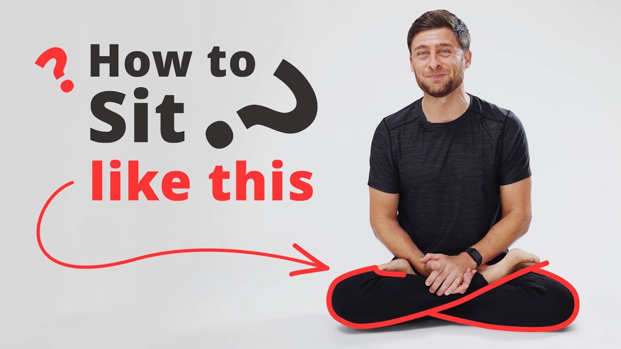 How to Sit in Meditation - Open Your Hips! - YouTube