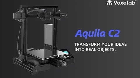 Voxelab Aquila C2 3D Printer with Improved Alloy Frame Structure,UL Certified Power Supply