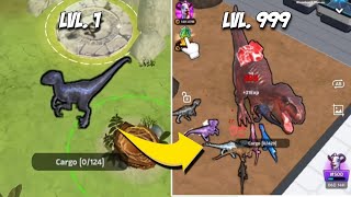 Dinosaur Universe | Level 1 to Max level team 999 skills!