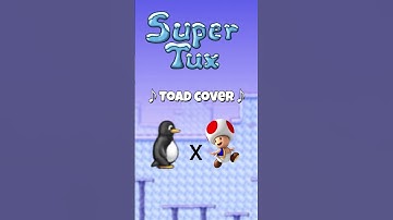 SuperTux theme toad cover. #linux #gaming #cover #music #meme #supertux #toad
