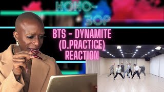 EX-BALLET DANCER REACTS to BTS - DYNAMITE (Dance Practice)