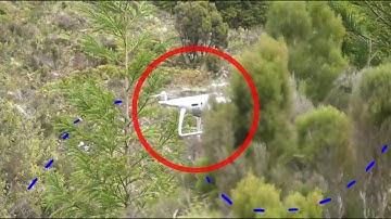 TEST: internal 3D mapping of objects for best RTH route on Phantom 4 Pro signal loss