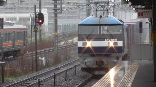 EF210-8+コキ 臨8052レ 南大高駅通過