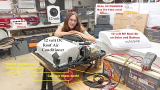 12 volt DC Air Conditioners using dual POWER QUEEN Mini battery & solar off grid on pick up truck by Јоhn Daniel 35,576 views 8 months ago 29 minutes