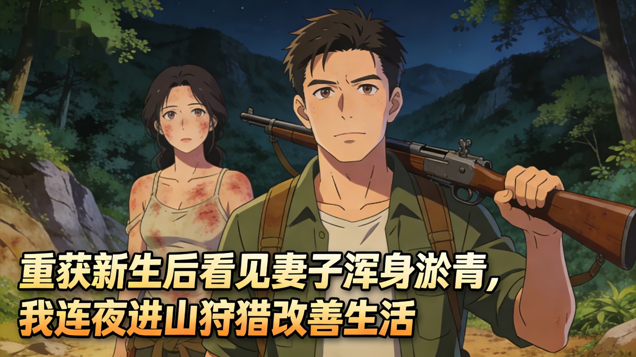 重生后看见妻子浑身淤青，我连夜进山狩猎改善生活。看见伤痕那一刻，他决定重新做人#小說推薦 #逆襲 #重生 #玄幻 #修仙 #種田 #年代小說 #都市 #漫畫 #劇情 #動漫