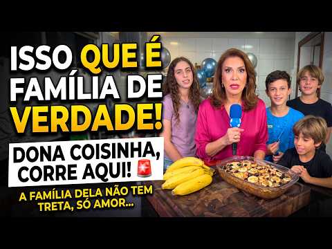DONA COISINHA, CORRE AQUI‼️pra ver os netos da Comadre Joanna Maria fazendo um bolo de banana