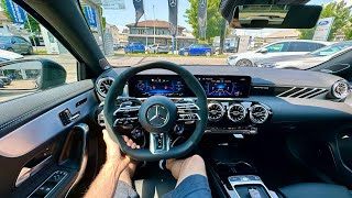 New Mercedes A-Class Facelift AMG A 45 S 2023 Test Drive POV