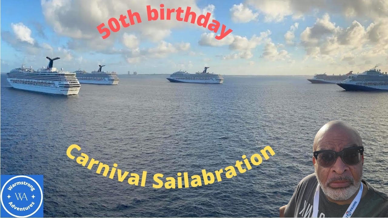 50th sailabration on carnival spirit