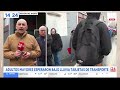 Filas bajo la lluvia en Concepción: adultos mayores buscan tarjeta de transporte