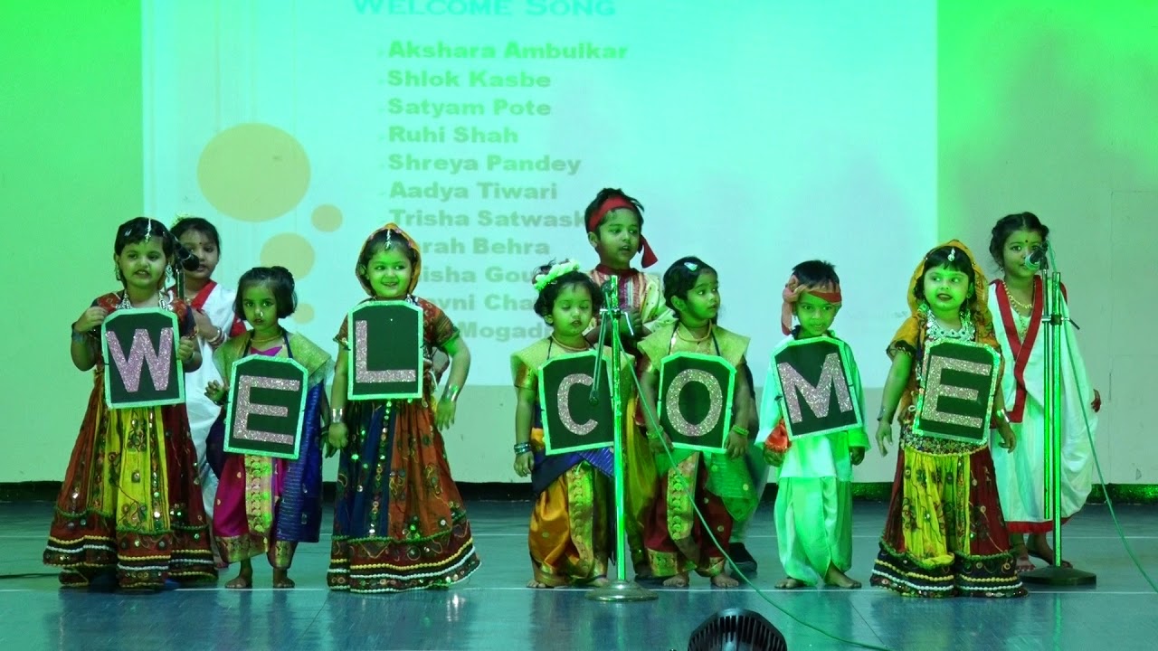 Welcome song - Annual Function 2018-2019 - YouTube