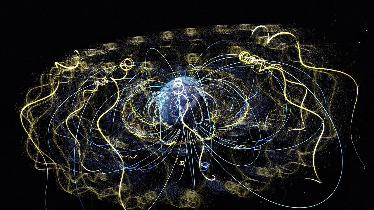 New magnetic process in turbulent space