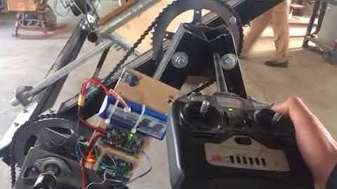 Remote control test with motion simulator