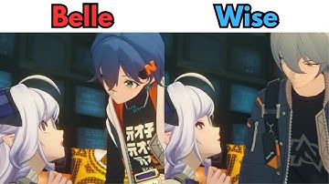 Wise vs Belle reaction to waking up beside Vivian 😭