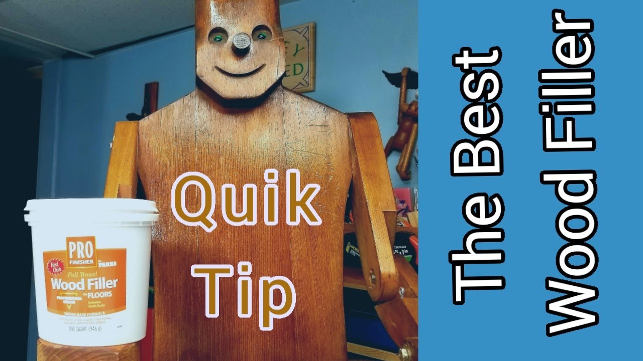 Quick Tip 5 The Best Wood Filler YouTube