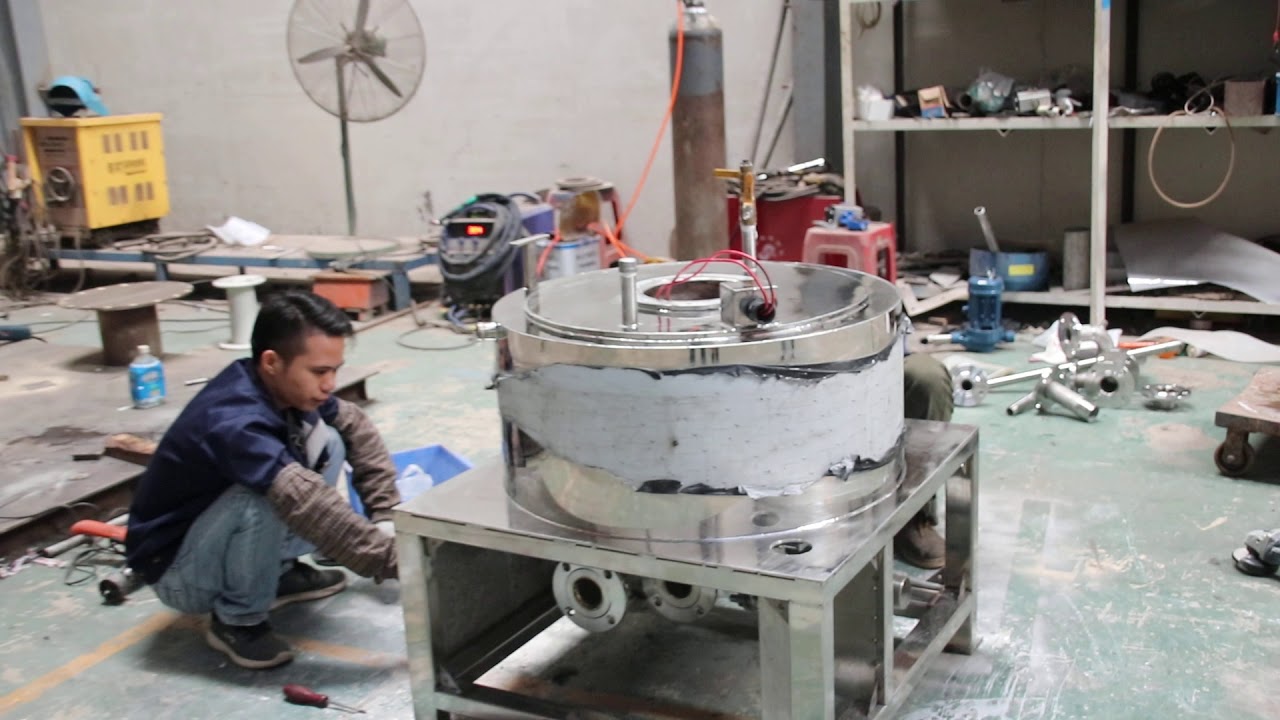 Small Electromagnetic Slurry Magnetic Separator - YouTube