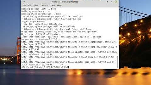 rails installation in linux mint
