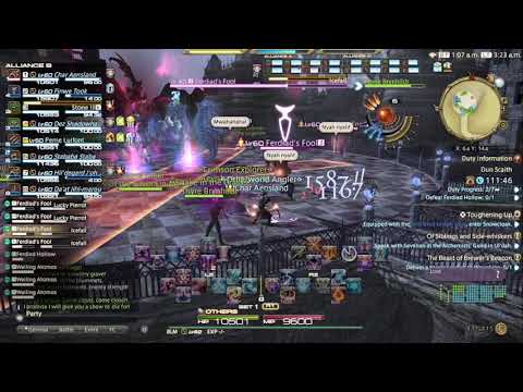 Final Fantasy XIV-Dun Scaith(Black Mage)