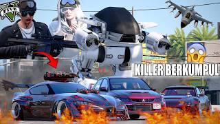 KEGANASAN SEMUA MOBIL KILLER DOBRAK !! MENGHANCURKAN MUSUH DALAM SEKEJAP !! GTA 5 ROLEPLAY