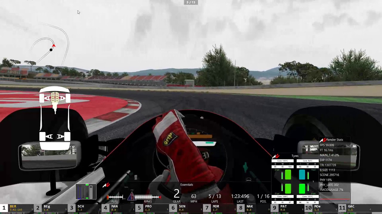 Assetto Corsa 1991 Formula One World Championship Season 2. Spanish