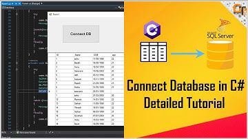 How to Connect Database in C# - Detailed Tutorial