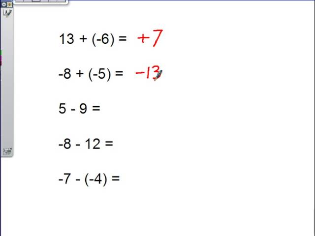 Adding and Subtracting Integers Practice Video - YouTube adding-and-subtracting-integers-practice-video-youtube