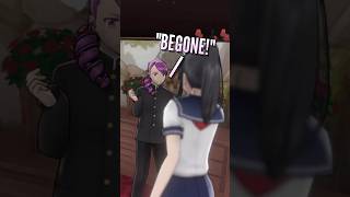 He just exaggerates EVERYTHING.. | Yandere Simulator #yanderesimulator #yanderesim #fyp #shorts