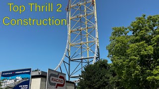 Top Thrill 2 Construction