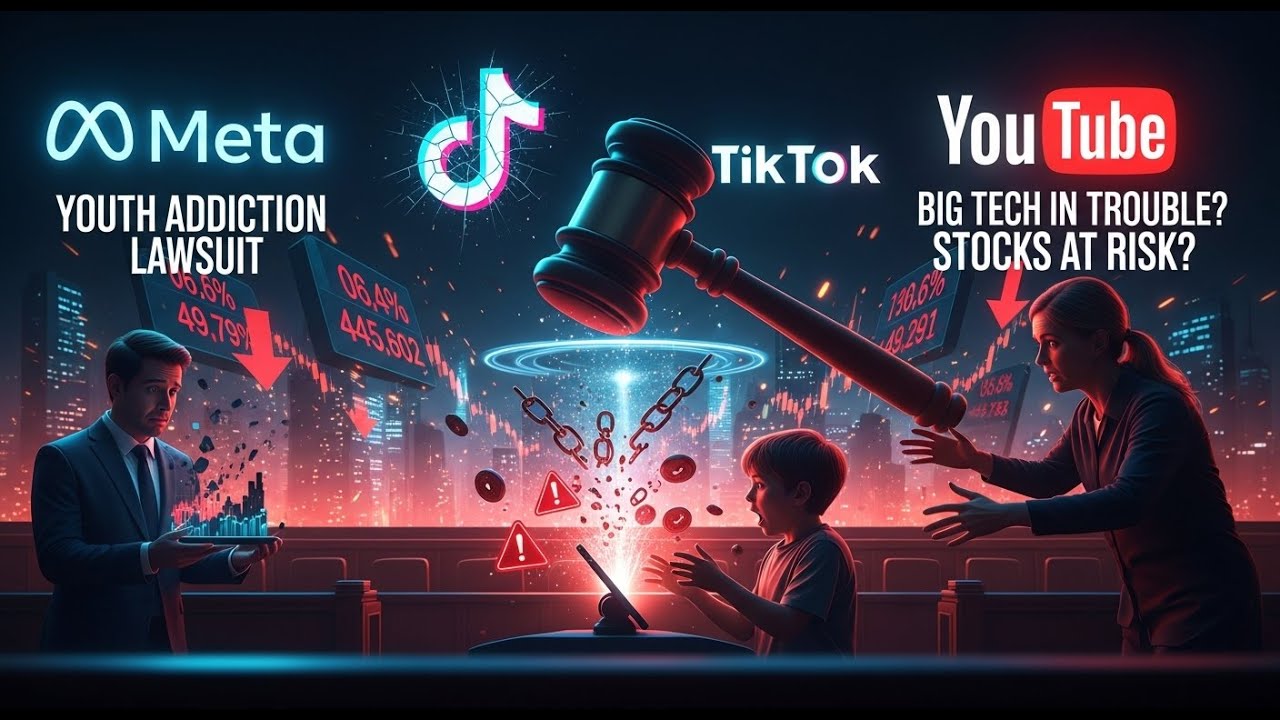 Meta, TikTok & YouTube Face Explosive Youth Addiction Lawsuit Stock Risks & Investor Breakdown!