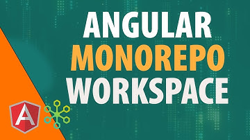 Monorepo based angular workspace