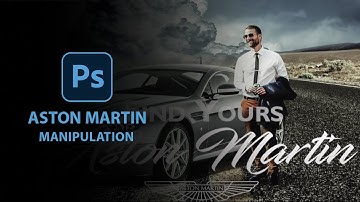 Photoshop Manipulation Tutorial | Aston Martin Car Ad