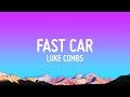 Capture de la vidéo Luke Combs - Fast Car (Lyrics)