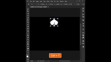 Rotate object in photoshop #shorts
