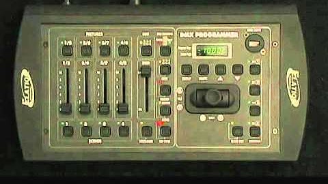 Elation Professional DMX Programmer Part 1