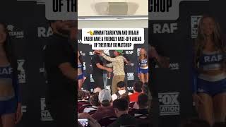 You can feel the aura...😳 #urijahfaber #ufc #mma #combatsport #armantsarukyan