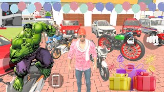😡 HULK Aya Hamare Ghar 🏠 🎉 Crazy Game | Indian Auto Theft | Indian Bike Driving 3D Gameplay screenshot 5