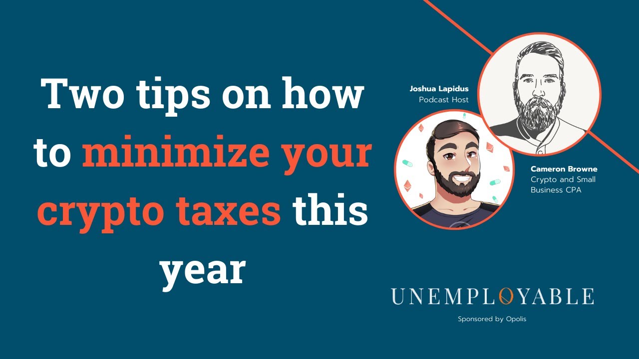 Two tips on how to minimize your Crypto taxes this year - YouTube