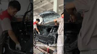 Nissan Sylphy Back Crashed Restoration