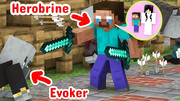 Herobrine Become Hero -  Minecraft Animation