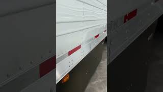 What is a spliced rail on a semitrailer?