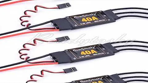 Readytosky 40A 2-4S ESC Speed Controller With UBEC 5V 3A For RC FPV Quadcopter RC Airplanes Helicopt