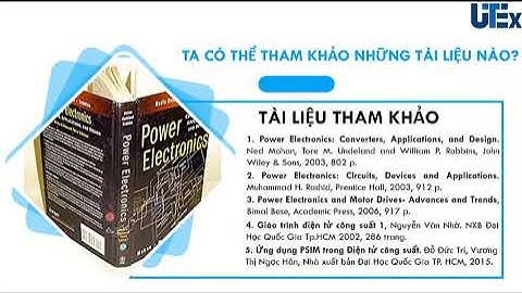 Giới thiệu môn học lý thuyết điện tử công suất