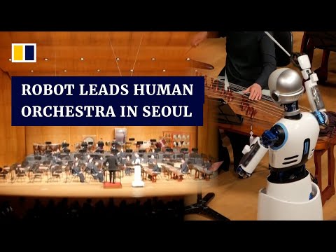 AI robot conductor makes debut leading South Korea’s national orchestra