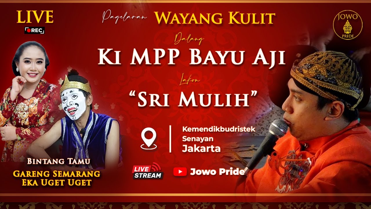 LIVE Wayang Kulit Ki MPP Bayu Aji | BT Gareng Semarang & Eka Uget Uget Lakon "Sri Mulih" (REC)